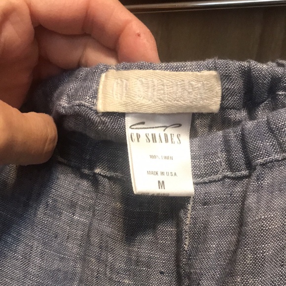 CP Shades Chambray maxi linen skirt Size M - Picture 2 of 5